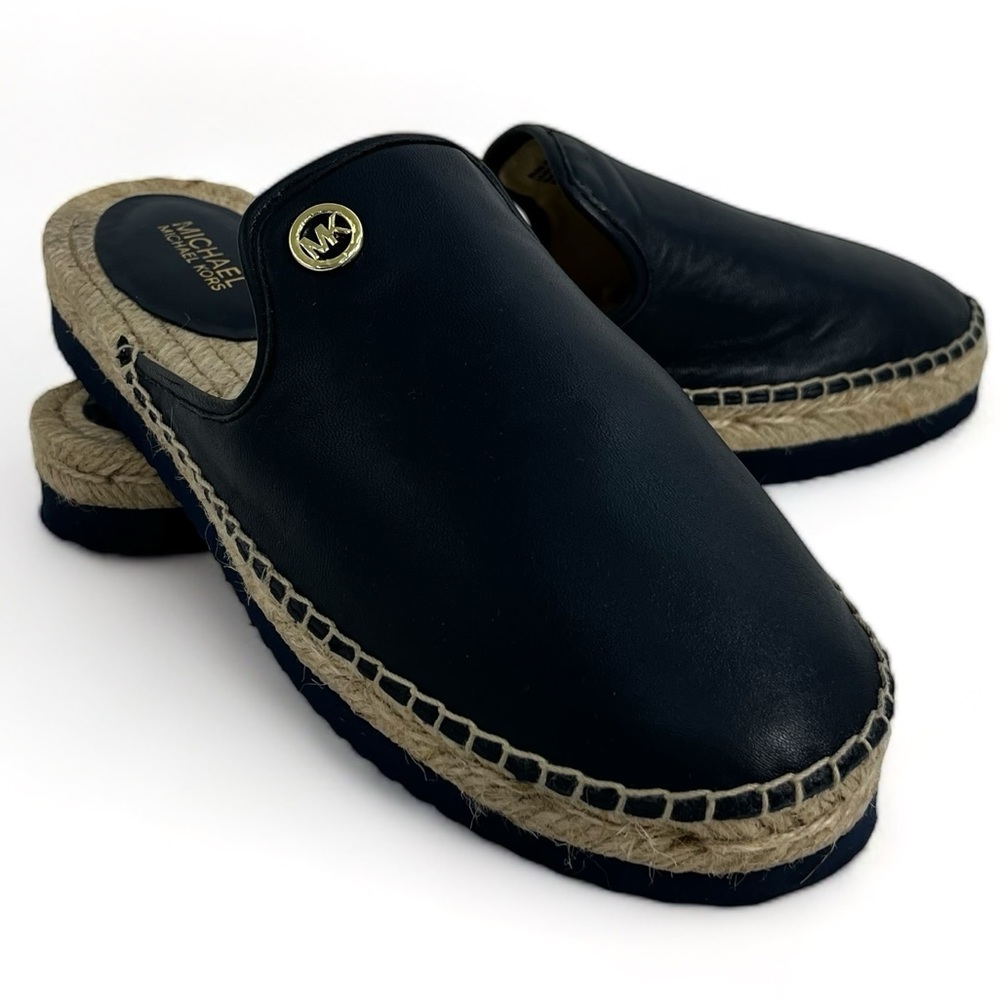 MICHAEL by Michael Kors Espadrille Mules Slip On Slides New without Tags